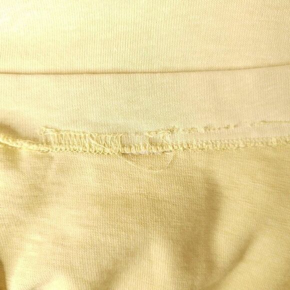 Vintage He Loves Me T Shirt Womens Size 3XL Yellow 90s Sleep Tee Daisy Flower - Picture 5 of 6